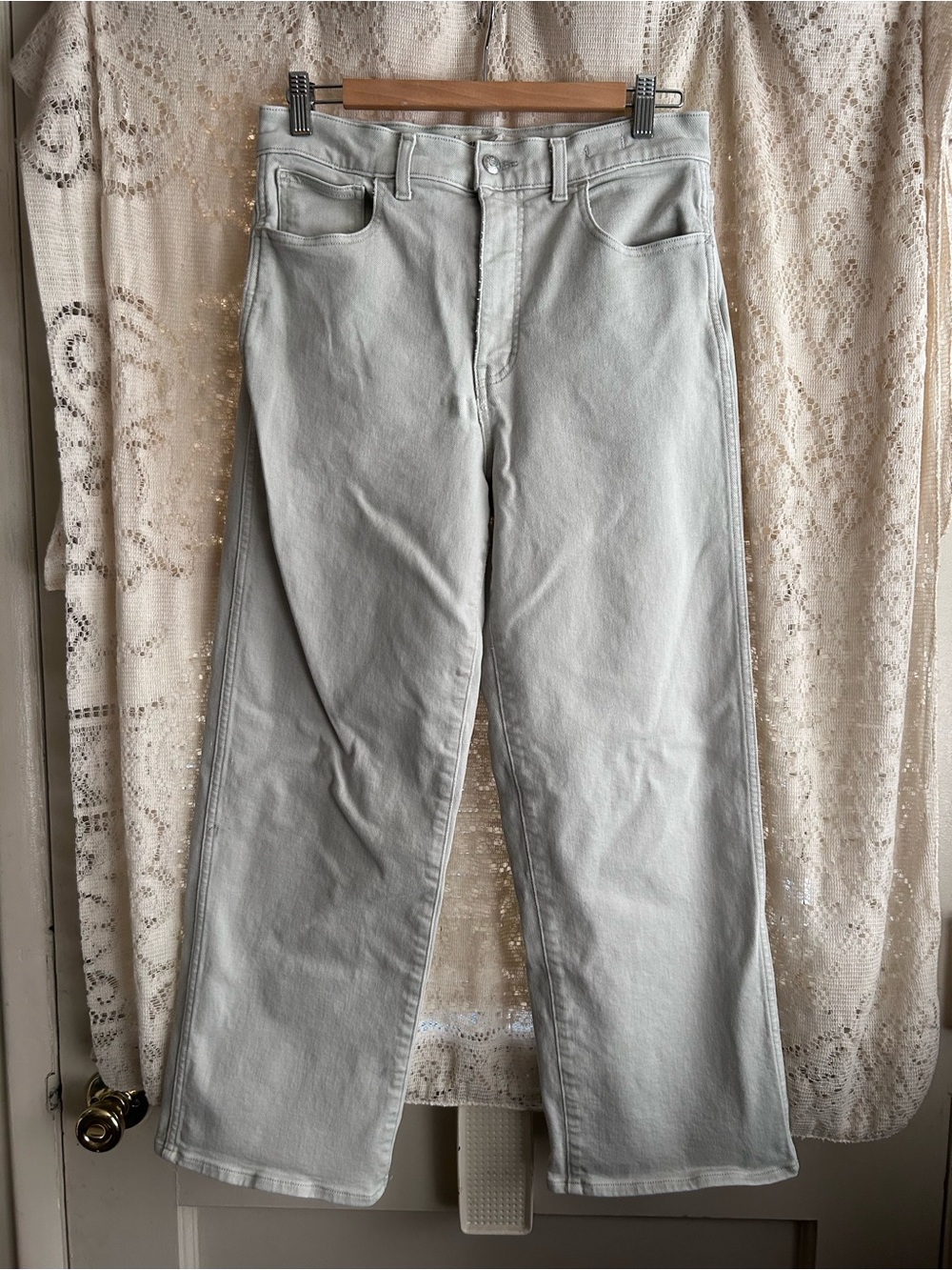 Madewell The Perfect Vintage Wide Leg Crop Jean